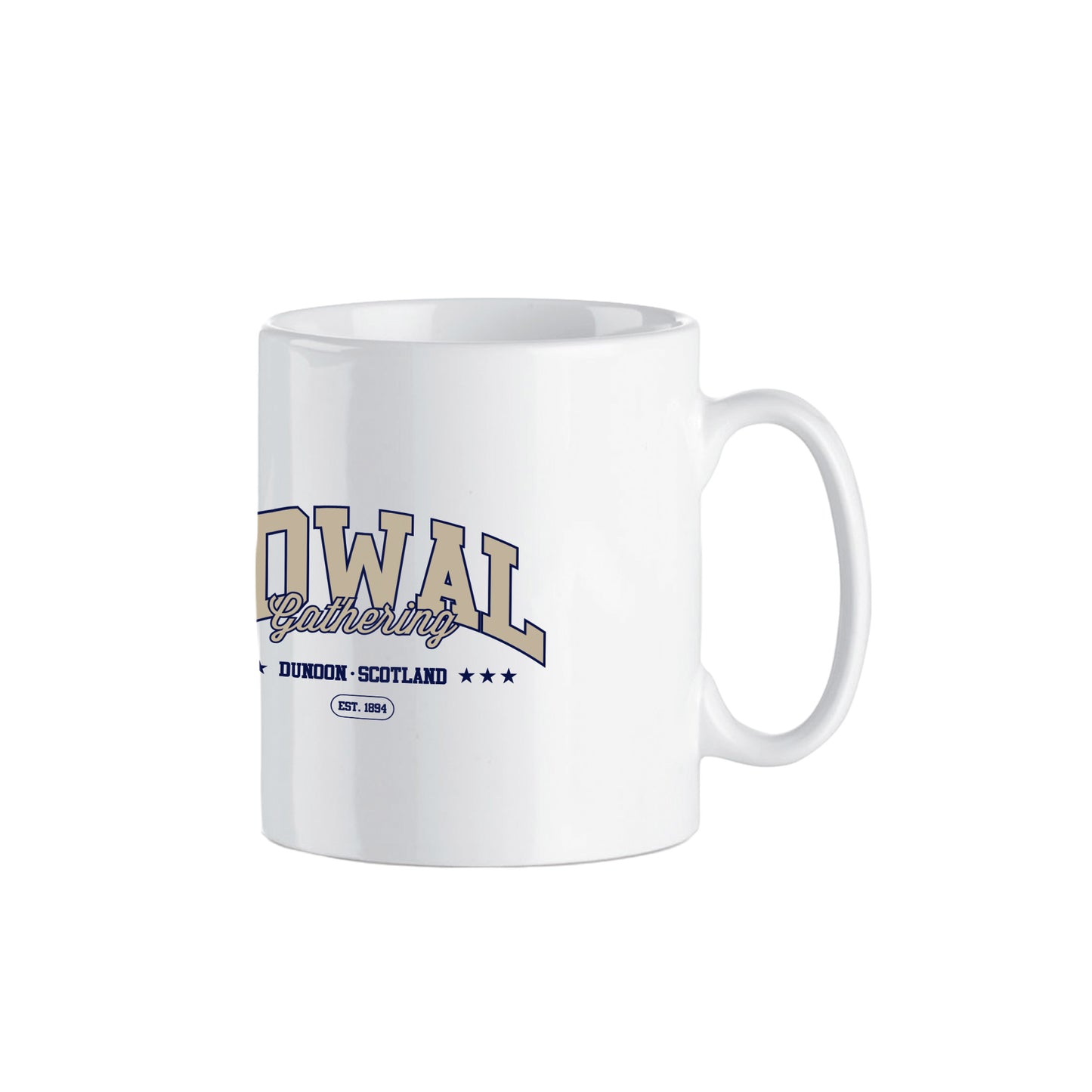 Cowal Gathering Event Ceramic Mug - White
