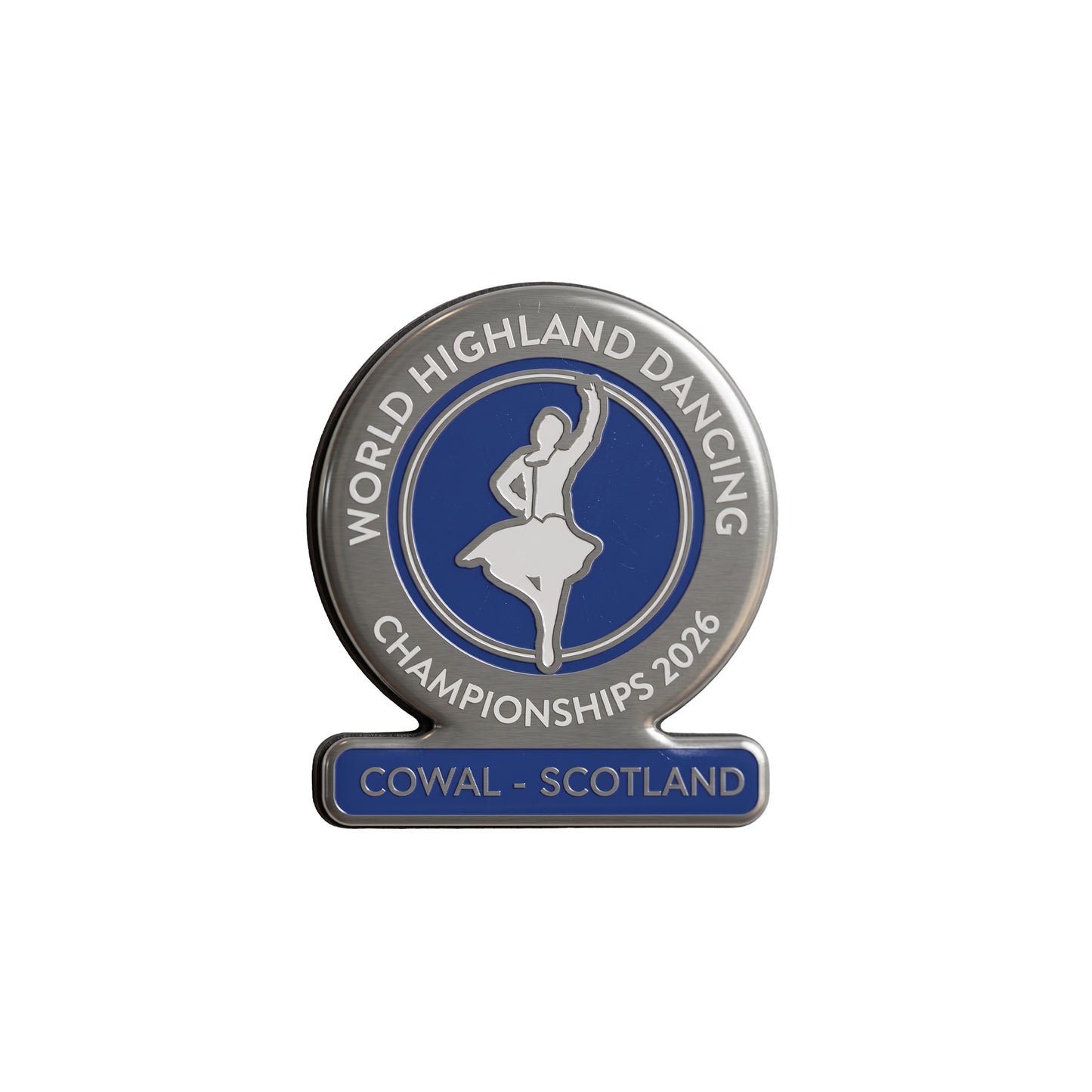 WHDC Fridge Magnet 2026 - Navy/Silver