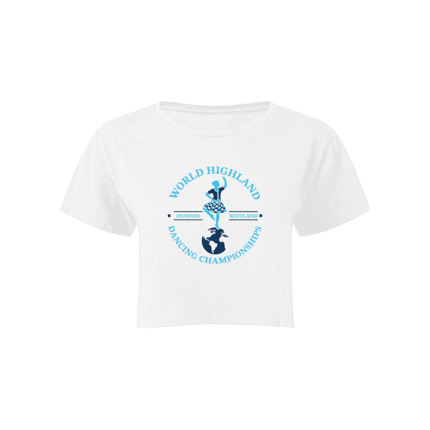 WHDC Crop Top - White - Cowal Gathering