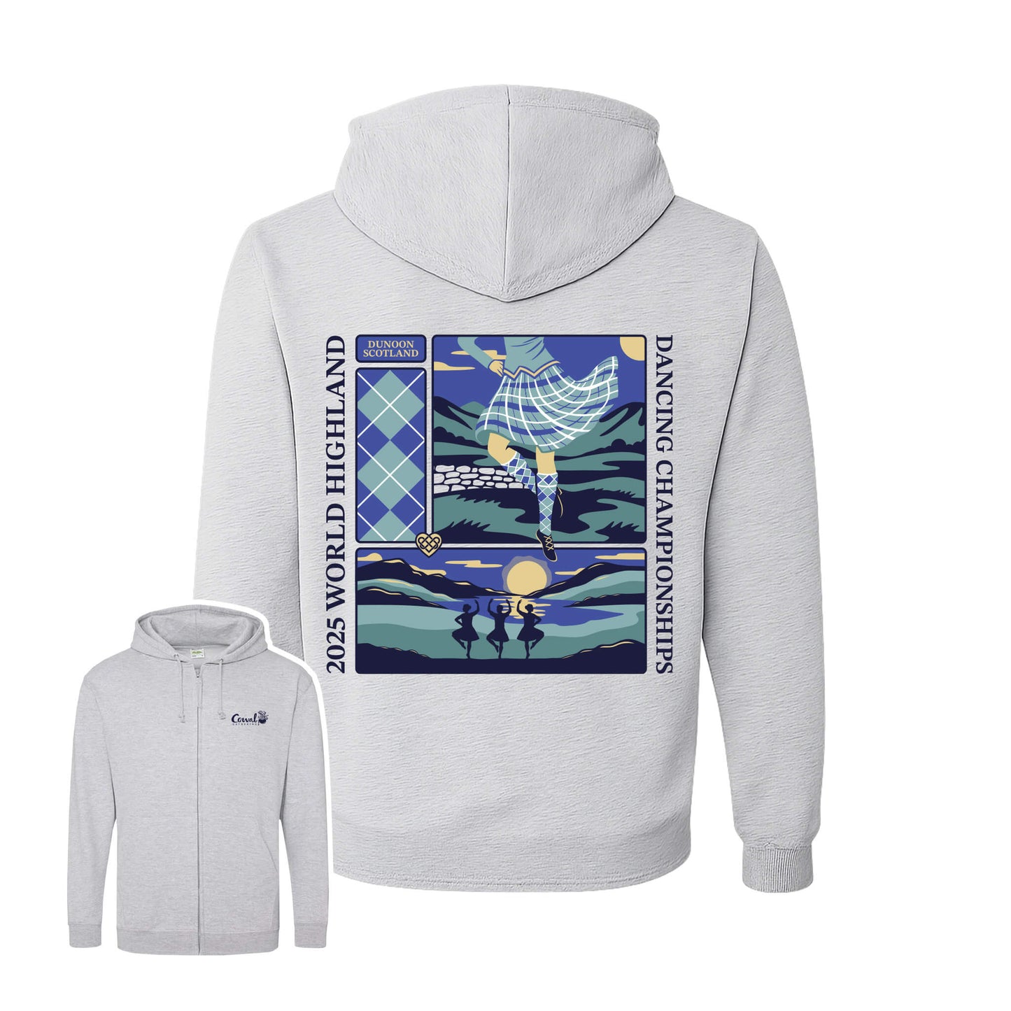 2025 WHDC Hoodie - Grey - Cowal Gathering