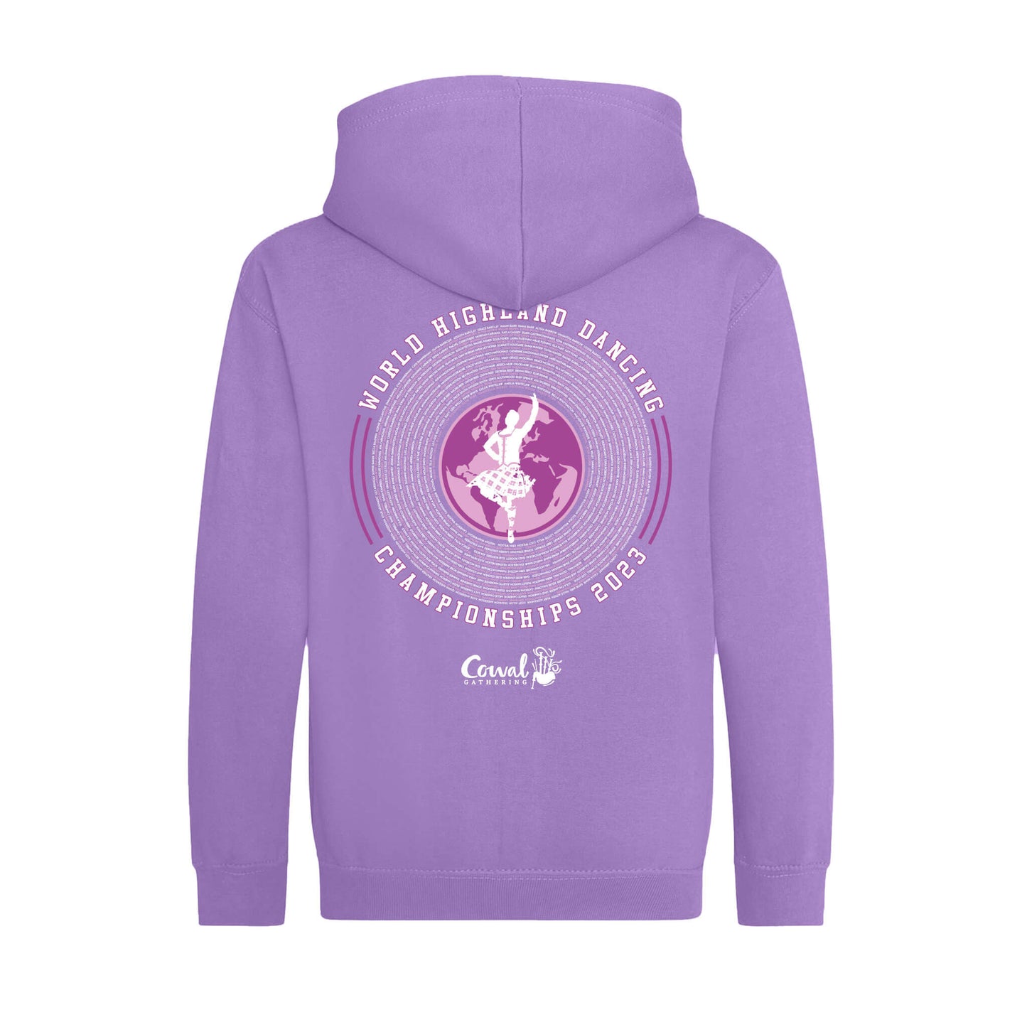 2023 WHDC Hoodie - Lavender - Back