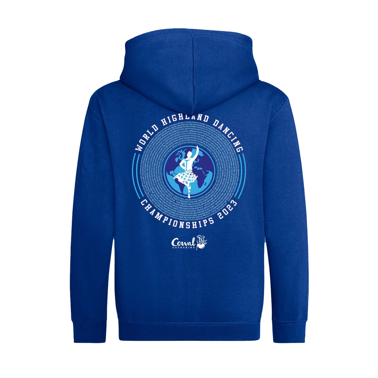 2023 WHDC Hoodie - Royal - back