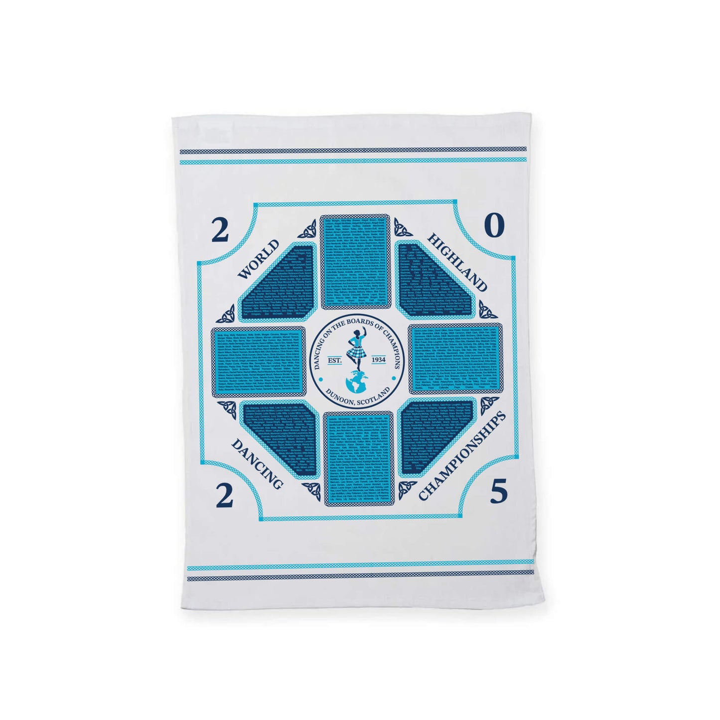 WHDC Names Tea Towel - Cowal Gathering