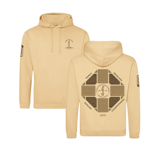 2025 WHDC Names Pullover Hoodie - Desert Sand - Cowal Gathering