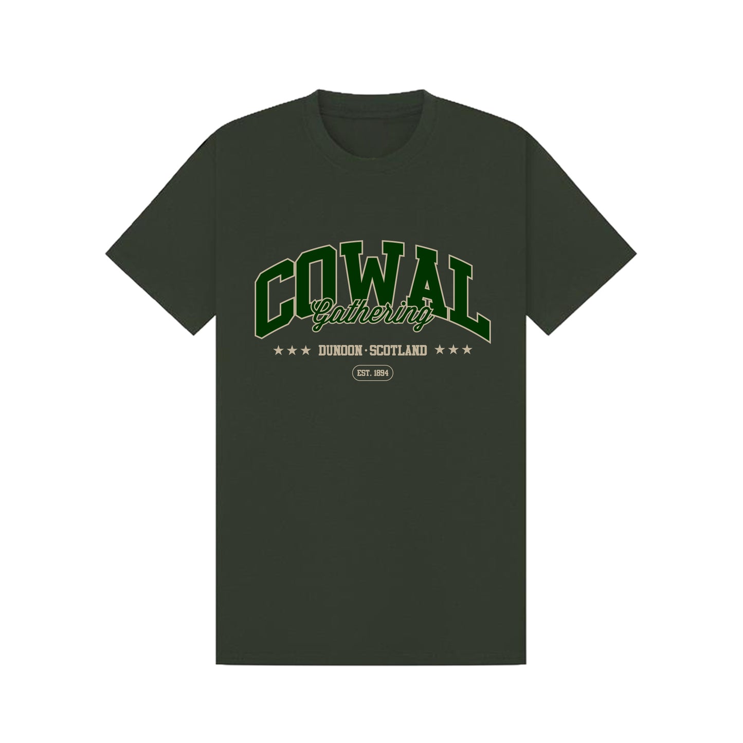 Cowal Gathering Event T-Shirt - Forest Green