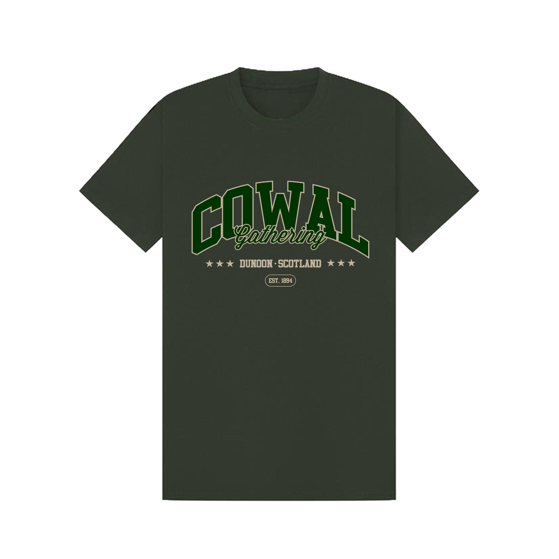 Cowal Gathering Event T-Shirt - Forest Green