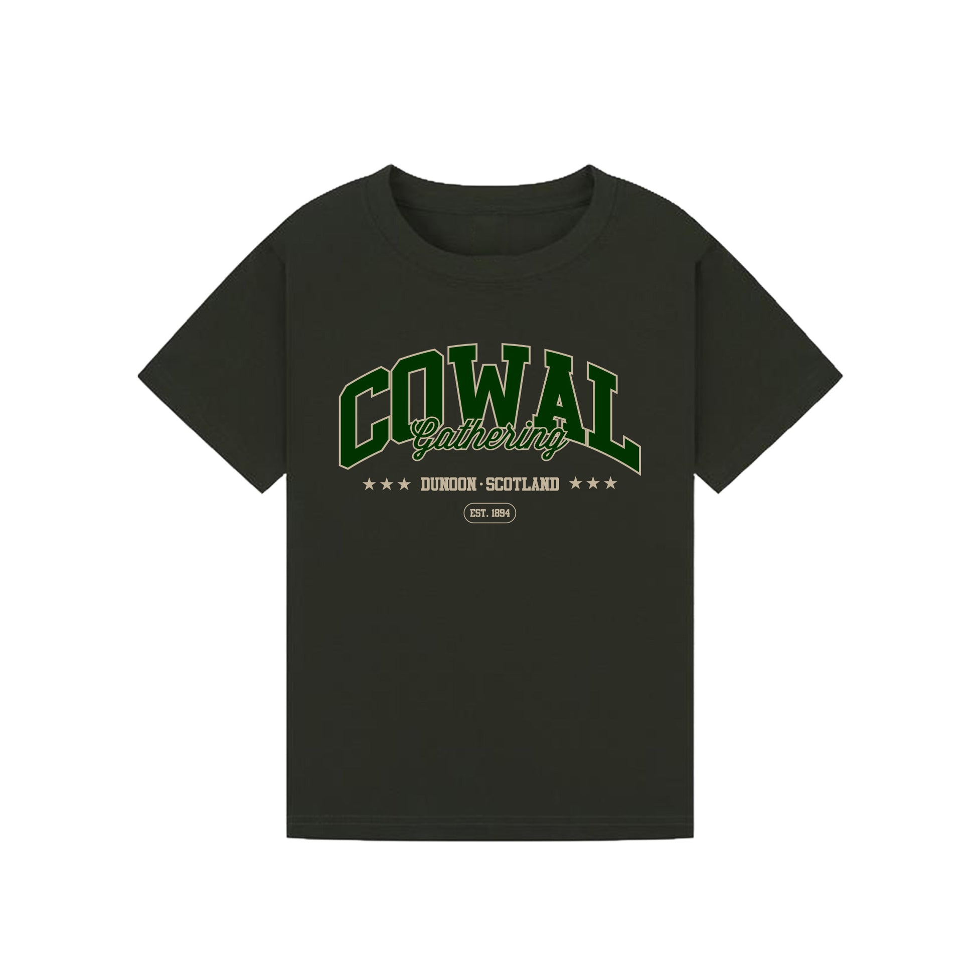 Kids Cowal Gathering Event T-Shirt - Forest Green