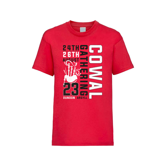 Kids Red Event T-Shirt | Cowal Gathering