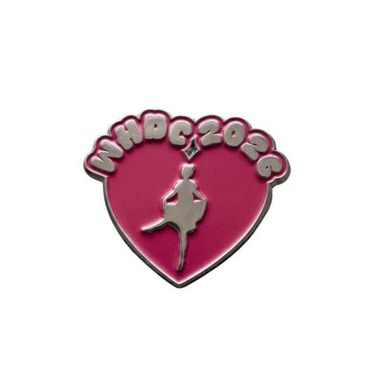WHDC Heart Pin Badge