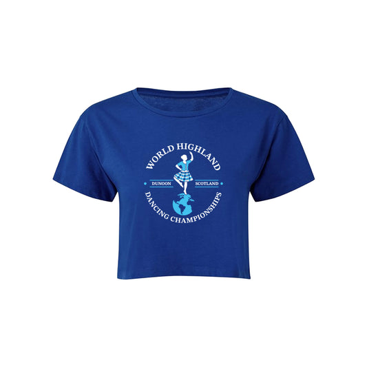 WHDC Crop Top - Navy - Cowal Gathering