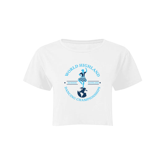 WHDC Crop Top - White - Cowal Gathering