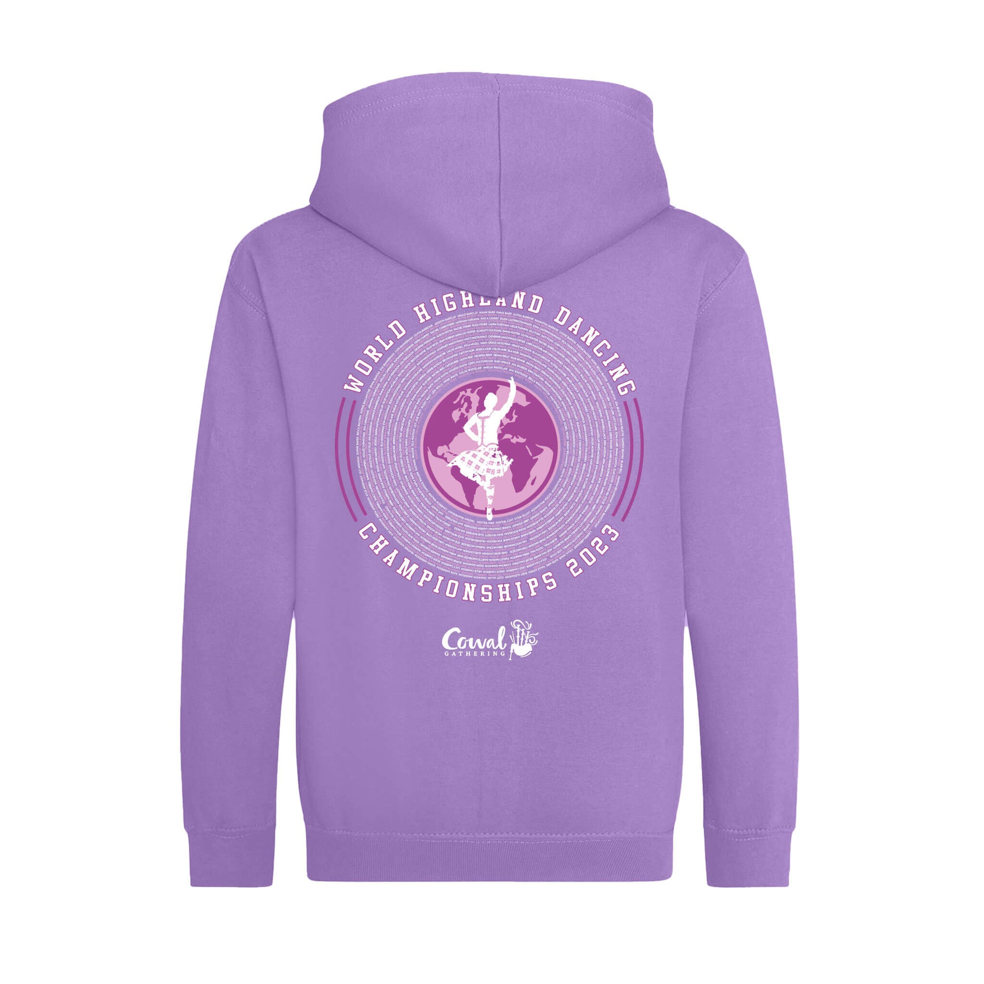 2023 WHDC Hoodie - Lavender - Back