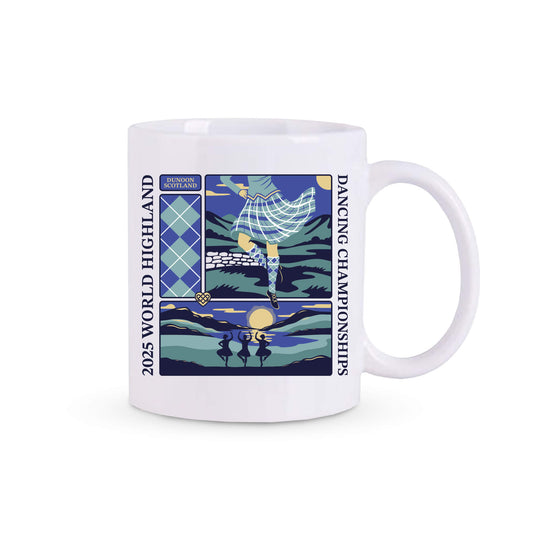 WHDC Ceramic Mug - White -  Cowal Gathering
