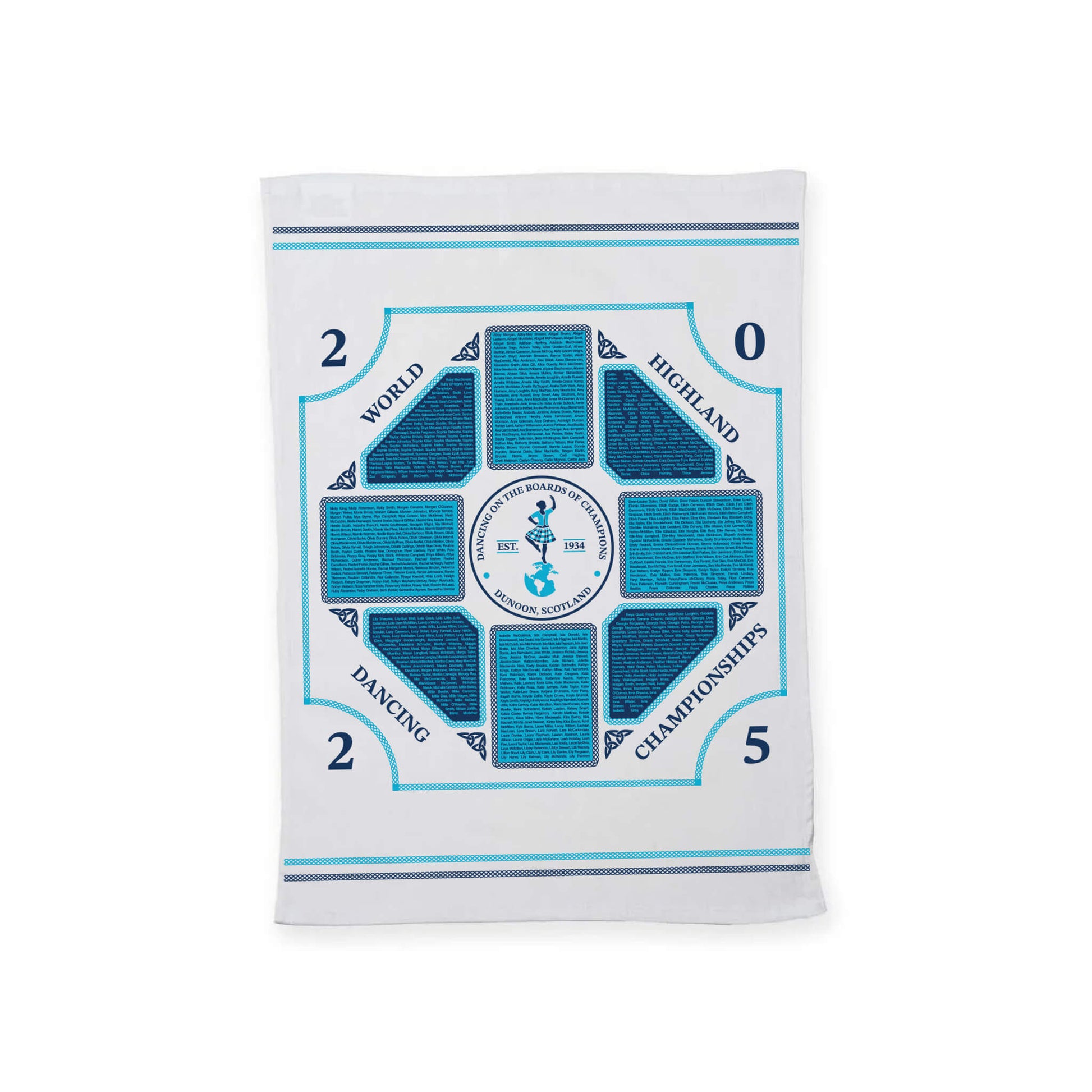 WHDC Names Tea Towel - Cowal Gathering