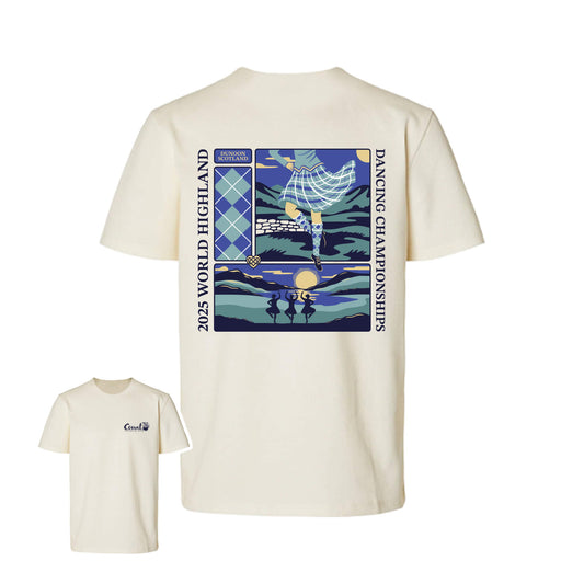 WHDC T-Shirt - Natural - Cowal Gathering